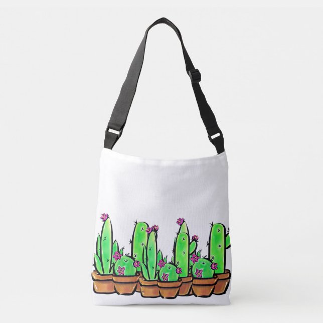 Bolsa Ajustável Cactus cactos succultos (Frente)