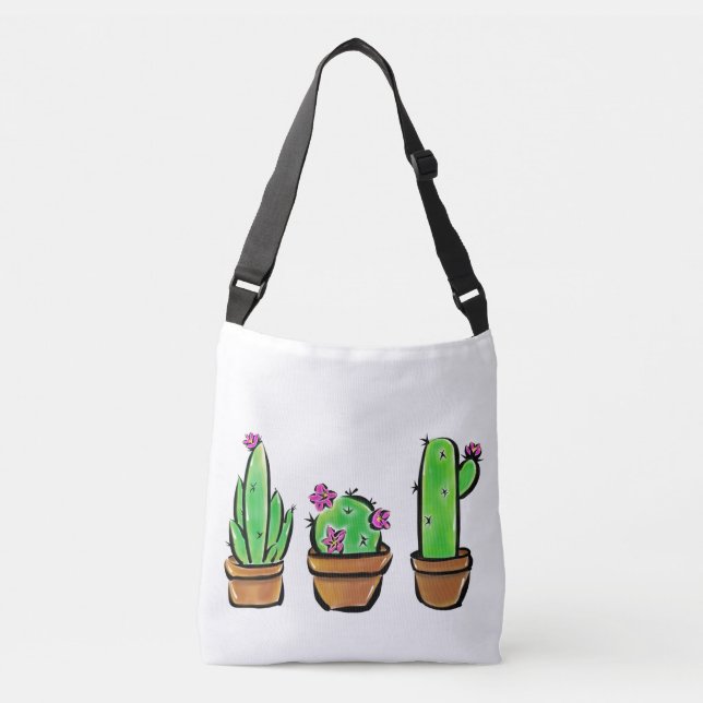 Bolsa Ajustável Cactus cactos succultos (Frente)
