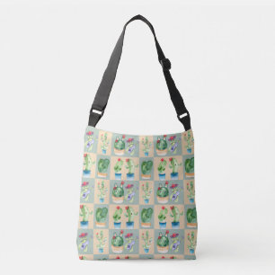 Bolsa Ajustável cactus love - aquarela