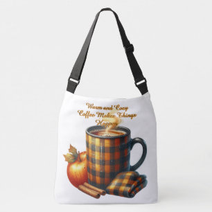 Bolsa Ajustável Café Faz as Coisas Acontecerem