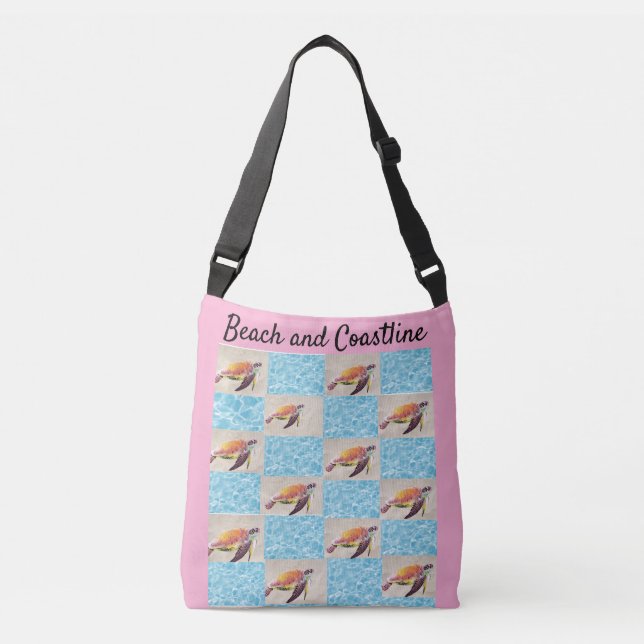 Bolsa Ajustável Caixa de Areia de Tartaruga Marítima (Frente)