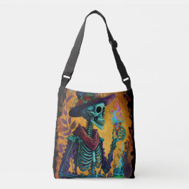 Bolsa Ajustável Calavera Cheers - Arte do Esqueleto Mexicano