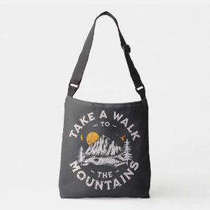 Bolsa Ajustável Caminhe Até As Montanhas Do Exterior