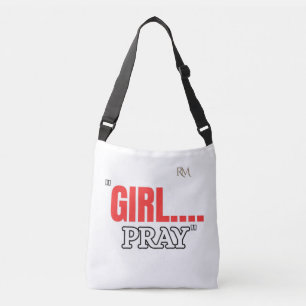 Bolsa Ajustável Camiseta Girl Pray Camisa Cristã Baseada na Fé p