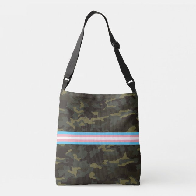 Bolsa Ajustável Camo Trans Pride (Verso)