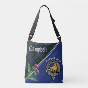 Bolsa Ajustável Campbell Clan Crachá & Tartan
