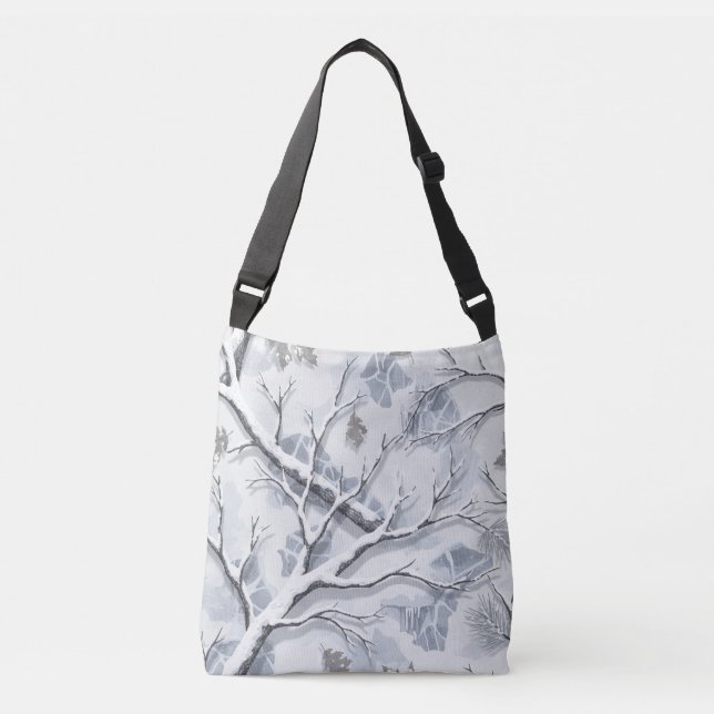 Bolsa Ajustável Camuflagem para Ambientes Nevados (Frente)