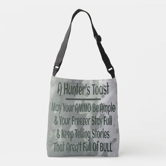 Bolsa Ajustável Camuflagem Verde Engraçada pelo Fosso de Hunter (Verso)