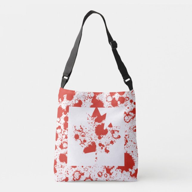 Bolsa Ajustável CANADA FLAG KCALIMA effect by Masanser (Verso)