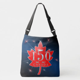 Bolsa Ajustável Canadá folha de bordo de uma celebração de 150