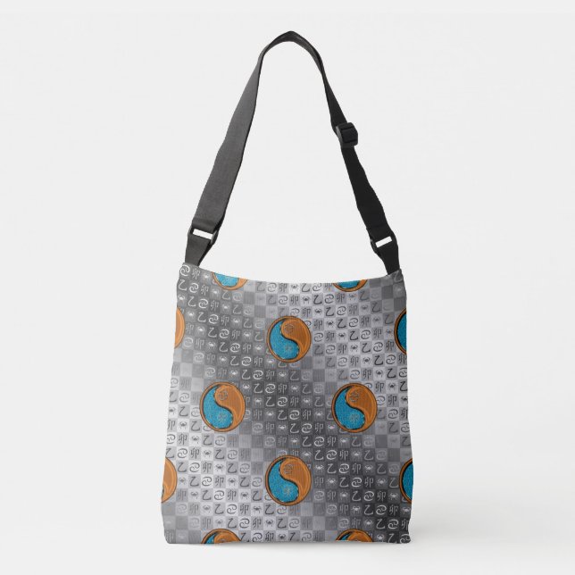 Bolsa Ajustável Câncer & Coelho de Madeira (Frente)