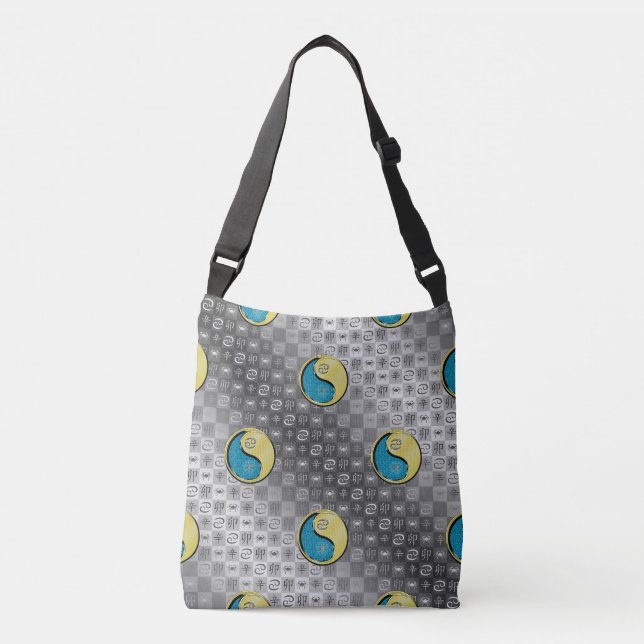 Bolsa Ajustável Câncer & Coelho de Metal (Frente)