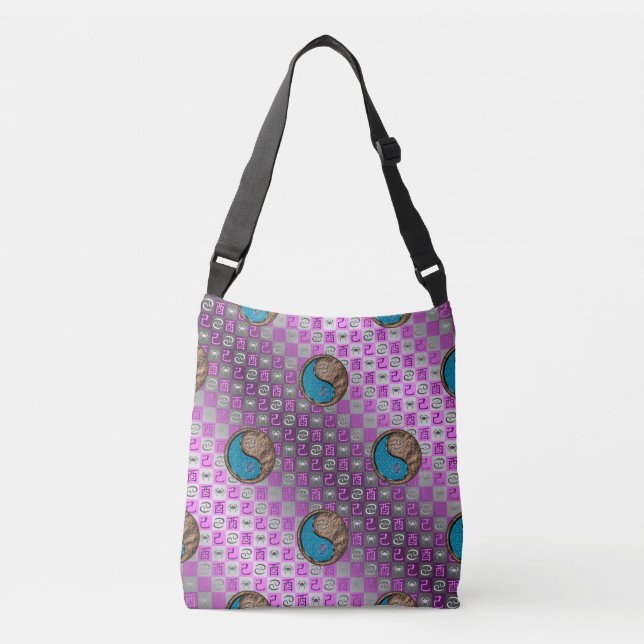 Bolsa Ajustável Câncer & Galo da Terra (Frente)