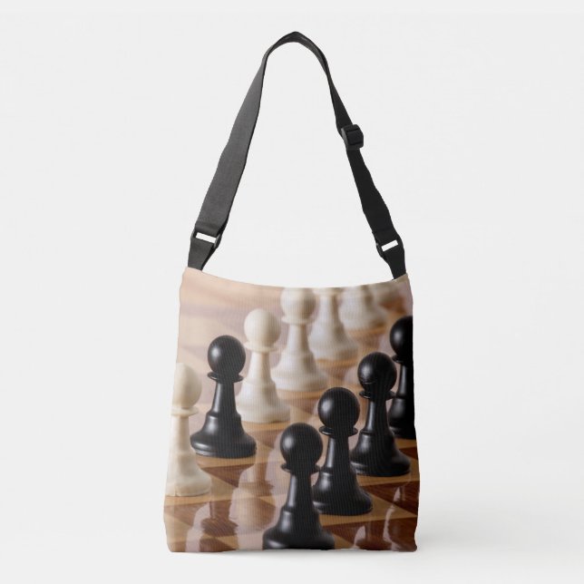 Bolsa Ajustável Canhões no Conselho de xadrez (Frente)