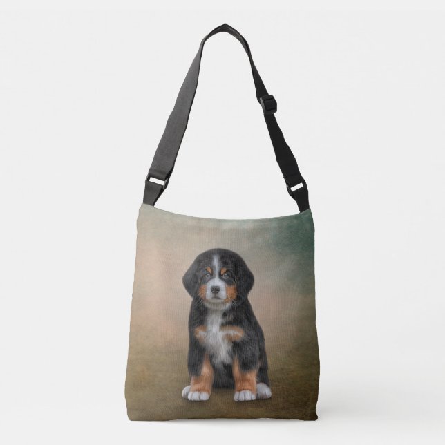 Bolsa Ajustável Cão de montanha de Bernese do filhote de cachorro (Frente)