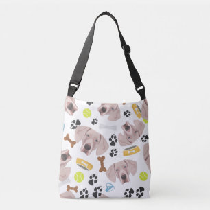 Bolsa Ajustável Cão de sorriso Weimaraner
