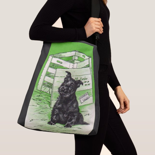 Bolsa Ajustável Cão do Scottie pela entrega especial (Close Up)