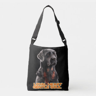 Bolsa Ajustável Cão Negro Elegante - Arte Pet Realista