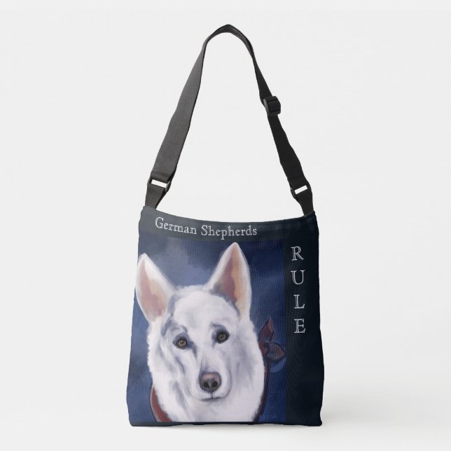 BOLSA AJUSTÁVEL CÃO PASTOR ALEMÃO     (Frente)