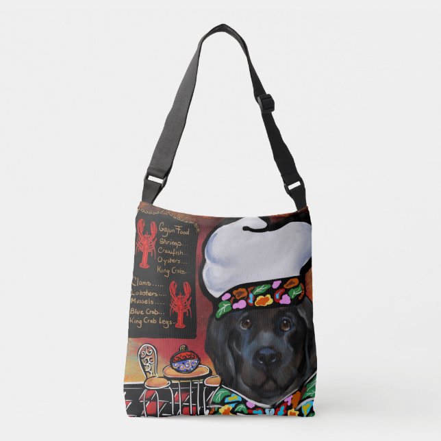 Bolsa Ajustável Cão Terra Nova            (Frente)