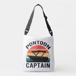 Bolsa Ajustável capitão do pontão Amantes engraçados Vintage