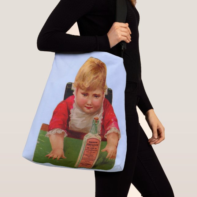 Bolsa Ajustável Cartão comercial vitoriano: Óleo de Castor de Emul (Close Up)