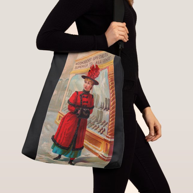 Bolsa Ajustável Cartão comercial vitoriano: Woonsocket Specialties (Close Up)