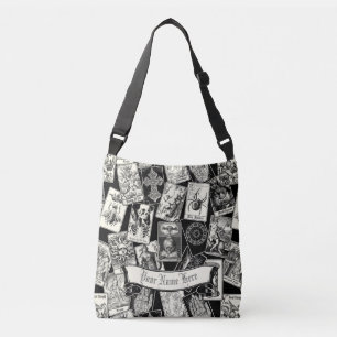 Bolsa Ajustável Cartões de Tarô de Bruxa Gótica