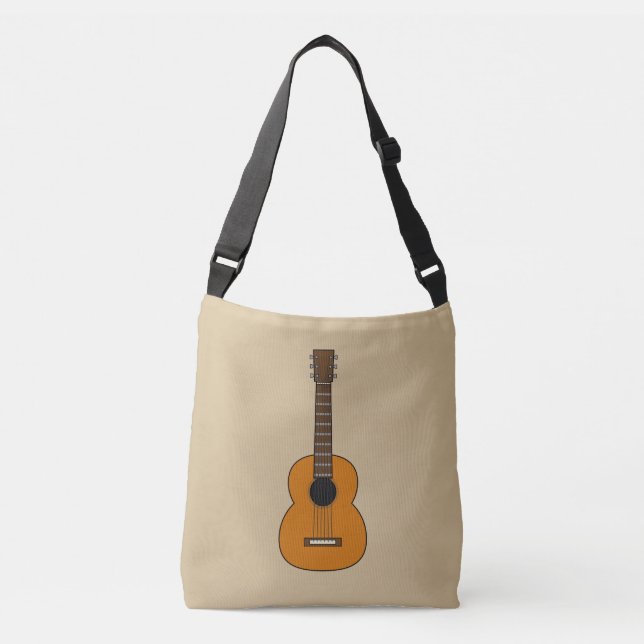 Bolsa Ajustável Cartoon Acústico Simples (Frente)