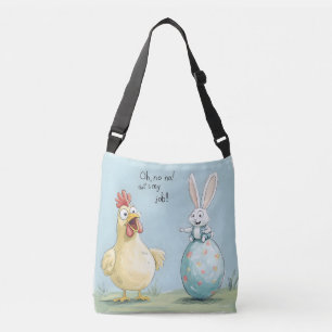 Bolsa Ajustável Cartoon Bunny Pintinho, Diversão de Páscoa de Ovo