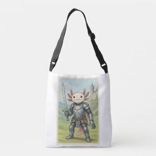 Bolsa Ajustável Cavaleiro Axolote Medieval
