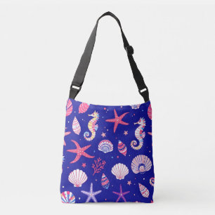 Bolsa Ajustável Cavalos-marinhos e mares