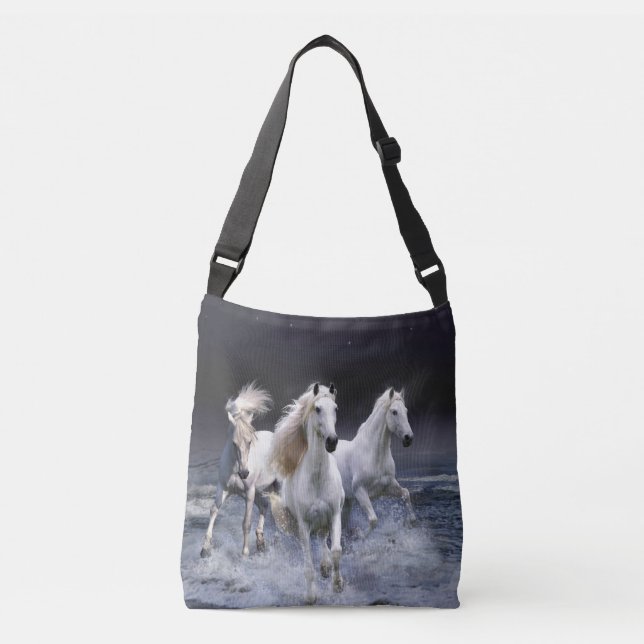 Bolsa Ajustável Cavalos travesseiros decorativos (Frente)