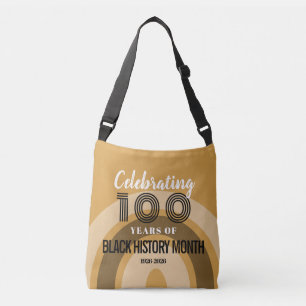 Bolsa Ajustável Celebrando 100 Anos do Mês da História Negra
