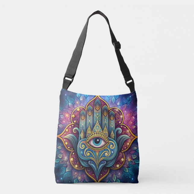 Bolsa Ajustável Celestial Hamsa  (Frente)