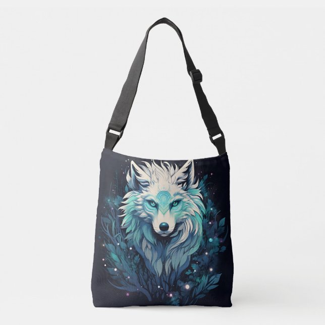 Bolsa Ajustável Celestial Lunar Wild Wolf (Frente)