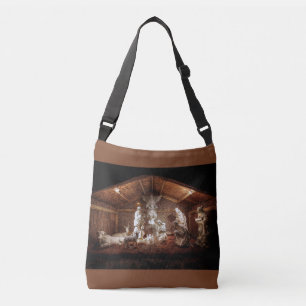 Bolsa Ajustável Cena de Criança da Criatividade do Advento de Nata