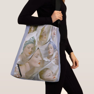 Bolsa Ajustável cerca de 1940 belas mulheres impressão