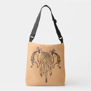 Bolsa Ajustável Cercador de Sonhos Baleia Kokopelli Nativo America