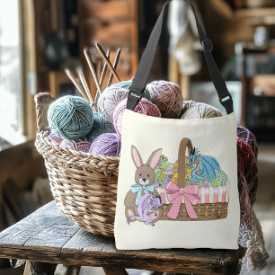 Bolsa Ajustável Cesta de Páscoa de Dragões de Fantasia Fofos e Cap