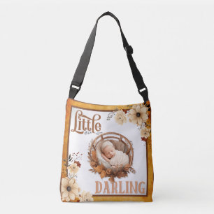 Bolsa Ajustável Chá de fraldas Floral Rustic Boho
