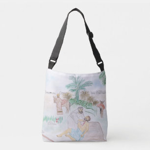 Bolsa Ajustável Christian Trabalho de arte O bom samaritano
