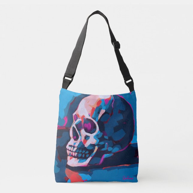 Bolsa Ajustável Chromatic Skull Painting (Frente)