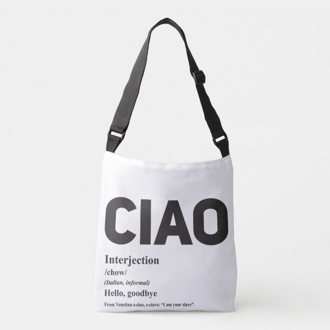Bolsa Ajustável Ciao Bag (Frente)