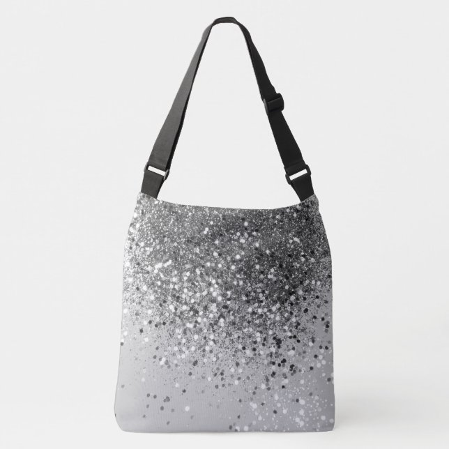 Bolsa Ajustável Cinza de Prata Maciça nº 1 (Frente)