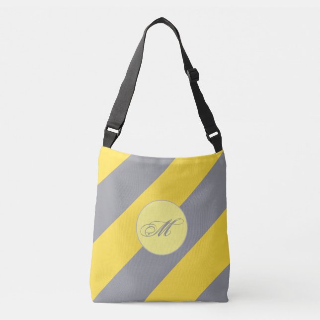 Bolsa Ajustável Cinzas Amarelo-Claro E Suave Personalizadas (Frente)