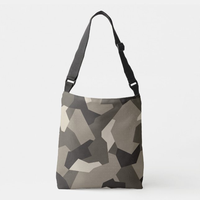 Bolsa Ajustável Cinzas Avançadas Suecas Camo (Frente)