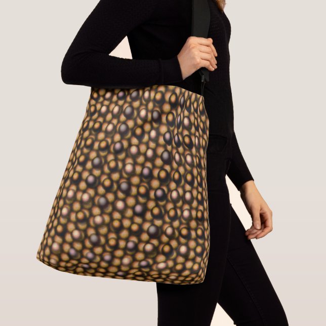 Bolsa Ajustável Círculos de desenho que se parecem com esferas ou  (Close Up)