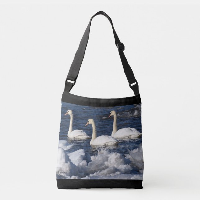 Bolsa Ajustável Cisnes no rio Icey (Frente)