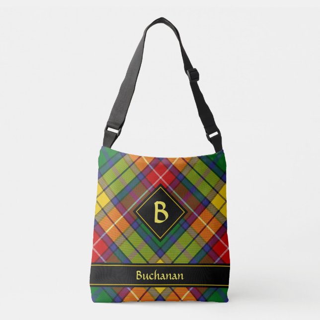 Bolsa Ajustável Clan Buchanan Tartan (Frente)
